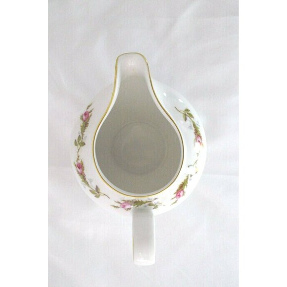 Vintage Eschenbach Creamer Pitcher Smooth Rose Bavaria Germany - Picture 6 of 7